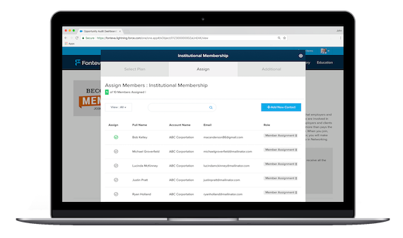 Personalize your buyer’s experience with Fonteva eCommerce on Salesforce