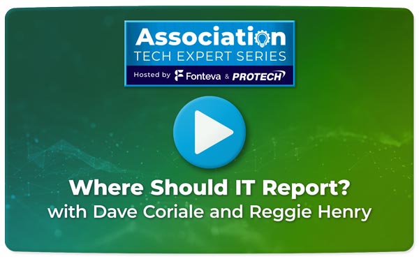 Where Should IT Report?