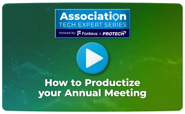 How to Productize your Annual Meeting