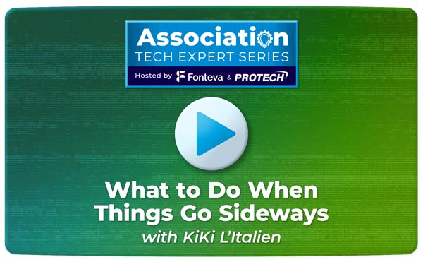 What to Do When Things Go Sideways